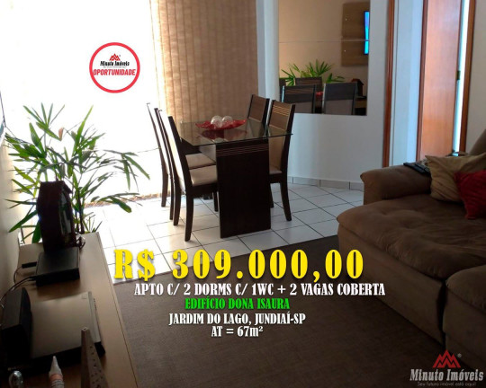 Imagem Apartamento com 2 Quartos à Venda, 67 m² em Jardim Do Lago - Jundiaí Imagem Apartamento com 2 Quartos à Venda, 67 m² em Jardim Do Lago - Jundiaí
