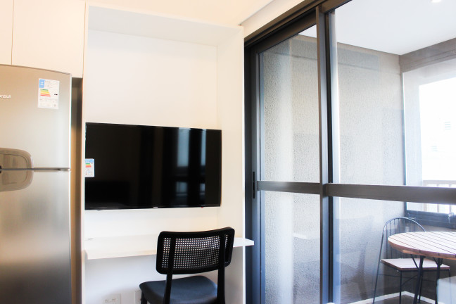 Imagem Apartamento com 1 Quarto para Alugar, 27 m² em Jardim Paulistano - São Paulo