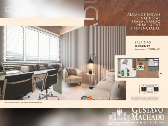 Imagem Sala Comercial à Venda, 20 m² em Aterrado - Volta Redonda