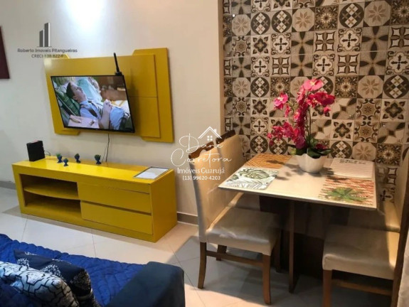 Imagem Apartamento com 1 Quarto à Venda, 60 m² em Pitangueiras - Guarujá