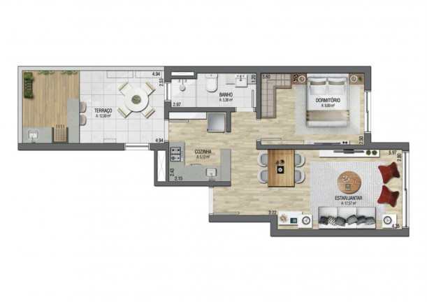 Imagem Imóvel com 1 Quarto à Venda, 34 m² em Menino Deus - Porto Alegre Imagem Imóvel com 1 Quarto à Venda, 34 m² em Menino Deus - Porto Alegre