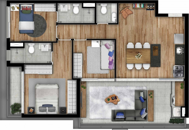 Imagem Apartamento com 3 Quartos à Venda, 88 m² em Pinheiros - São Paulo Imagem Apartamento com 3 Quartos à Venda, 88 m² em Pinheiros - São Paulo