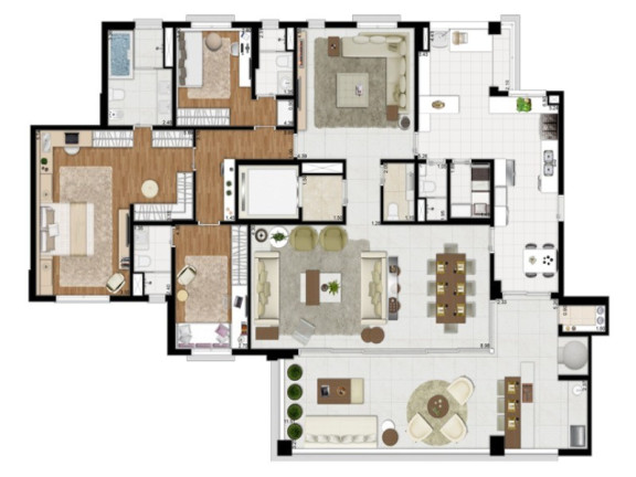 Imagem Apartamento com 4 Quartos à Venda, 250 m² em Aclimação - São Paulo