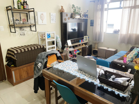 Imagem Apartamento com 1 Quarto à Venda, 59 m² em Centro - São Vicente Imagem Apartamento com 1 Quarto à Venda, 59 m² em Centro - São Vicente
