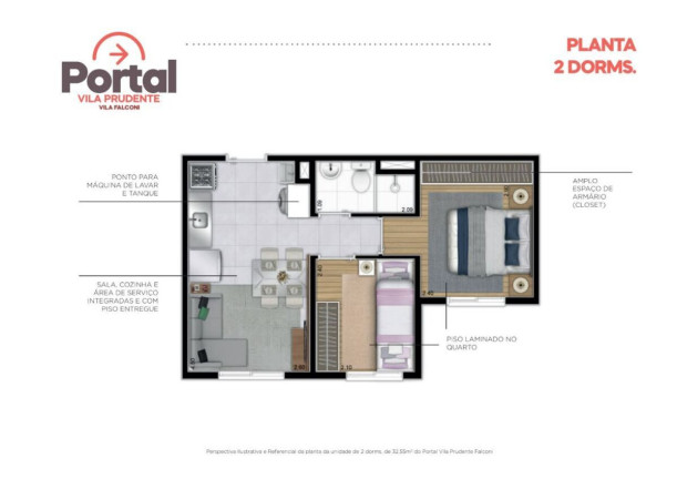 Imagem Apartamento com 2 Quartos à Venda, 32 m² em Vila Prudente - São Paulo Imagem Apartamento com 2 Quartos à Venda, 32 m² em Vila Prudente - São Paulo