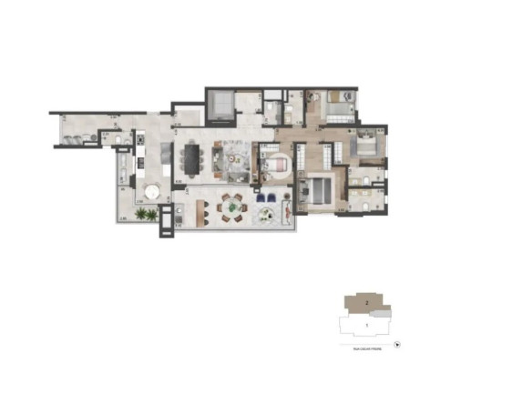 Imagem Apartamento com 3 Quartos à Venda, 174 m² em Pinheiros - São Paulo