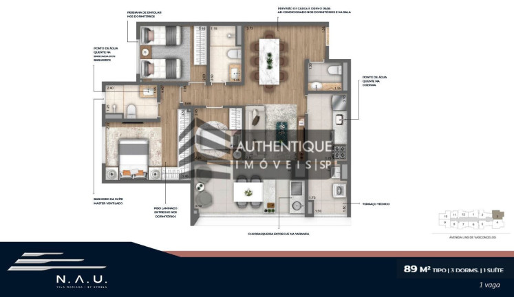 Imagem Apartamento com 3 Quartos à Venda, 89 m² em Vila Mariana - São Paulo Imagem Apartamento com 3 Quartos à Venda, 89 m² em Vila Mariana - São Paulo