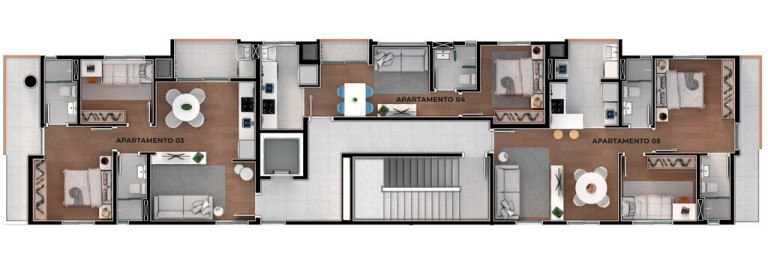 Imagem Apartamento com 2 Quartos à Venda, 61 m² em Boa Vista - Curitiba Imagem Apartamento com 2 Quartos à Venda, 61 m² em Boa Vista - Curitiba