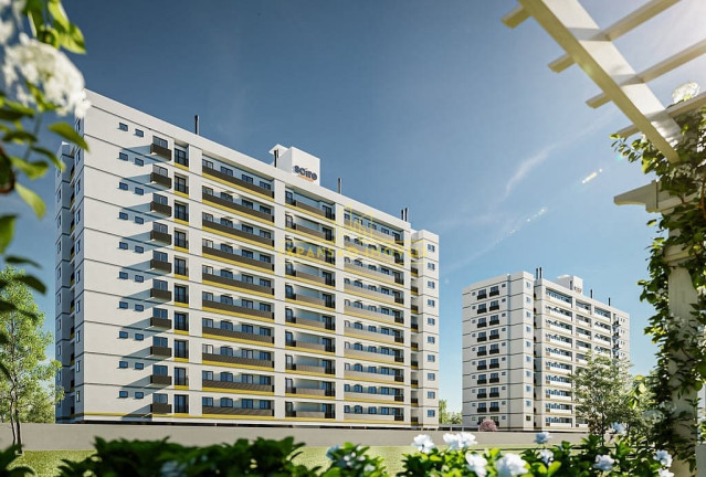 Imagem Apartamento com 2 Quartos à Venda, 47 m² em Areias - São José Imagem Apartamento com 2 Quartos à Venda, 47 m² em Areias - São José