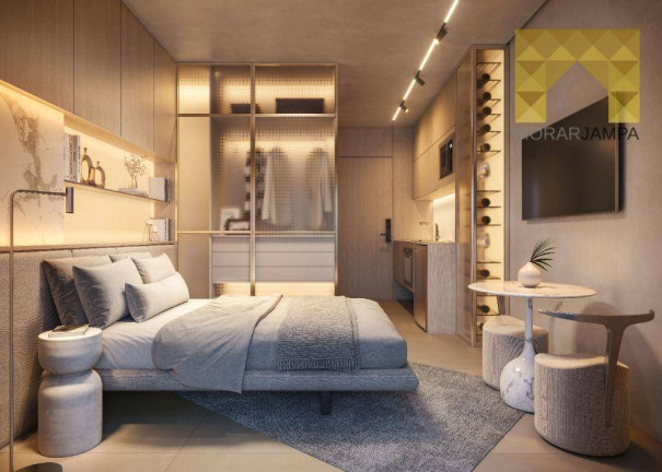 Imagem Studio com 1 Quarto à Venda, 24 m² em Miramar - João Pessoa Imagem Studio com 1 Quarto à Venda, 24 m² em Miramar - João Pessoa