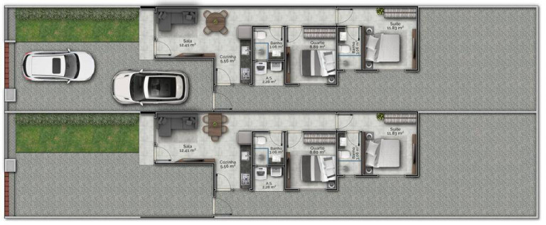Imagem Casa com 2 Quartos à Venda, 63 m² em Dom Geraldo - Tijucas Imagem Casa com 2 Quartos à Venda, 63 m² em Dom Geraldo - Tijucas