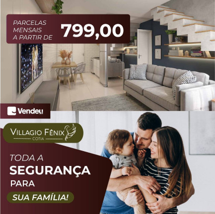 Imagem Casa de Condomínio com 2 Quartos à Venda, 48 m² em Chácara Rincão - Cotia