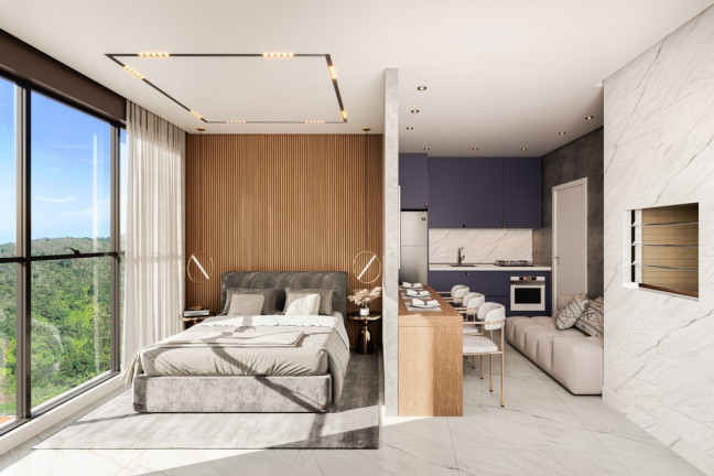 Imagem Apartamento com 1 Quarto à Venda, 37 m² em Porto Belo - Porto Belo
