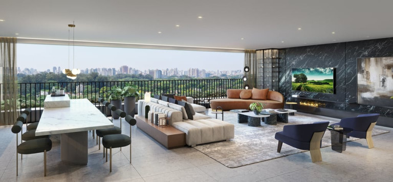 Imagem Cobertura com 4 Quartos à Venda, 338 m² em Vila Nova Conceição - São Paulo