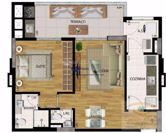 Imagem Apartamento com 1 Quarto à Venda, 60 m² em Santana - São Paulo Imagem Apartamento com 1 Quarto à Venda, 60 m² em Santana - São Paulo