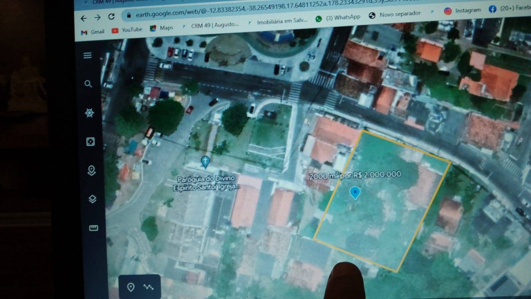 Terreno à Venda, 2.000 m² em Vila De Abrantes (abrantes) - Camaçari