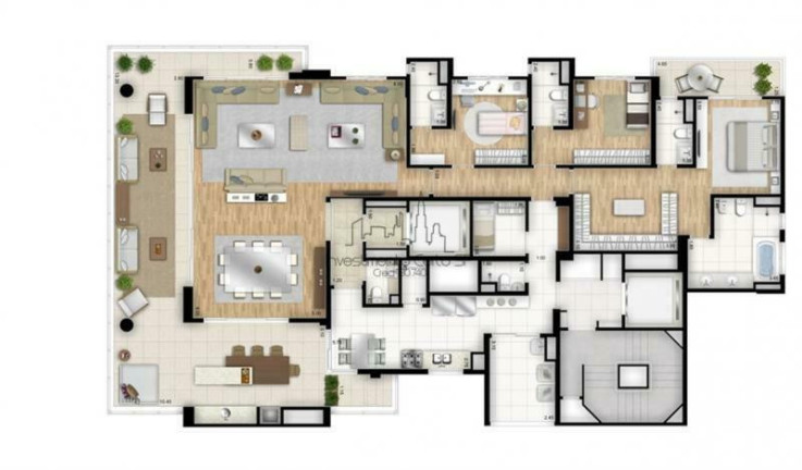 Imagem Apartamento com 4 Quartos à Venda, 288 m² em Moema - São Paulo Imagem Apartamento com 4 Quartos à Venda, 288 m² em Moema - São Paulo
