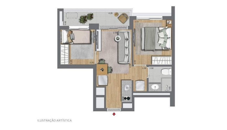 Imagem Apartamento com 2 Quartos à Venda, 37 m² em Butantã - São Paulo Imagem Apartamento com 2 Quartos à Venda, 37 m² em Butantã - São Paulo