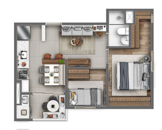 Imagem Cobertura com 3 Quartos à Venda, 70 m² em Vila Carmosina - São Paulo Imagem Cobertura com 3 Quartos à Venda, 70 m² em Vila Carmosina - São Paulo