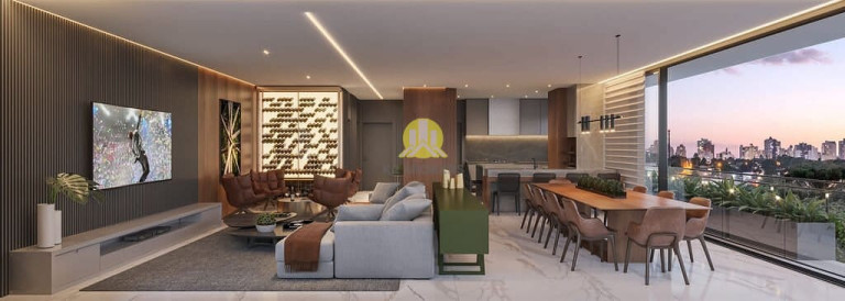 Imagem Cobertura com 4 Quartos à Venda, 346 m² em Batel - Curitiba Imagem Cobertura com 4 Quartos à Venda, 346 m² em Batel - Curitiba