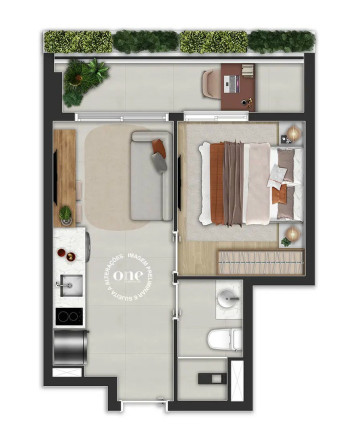 Imagem Apartamento com 1 Quarto à Venda, 36 m² em Itaim Bibi - São Paulo Imagem Apartamento com 1 Quarto à Venda, 36 m² em Itaim Bibi - São Paulo