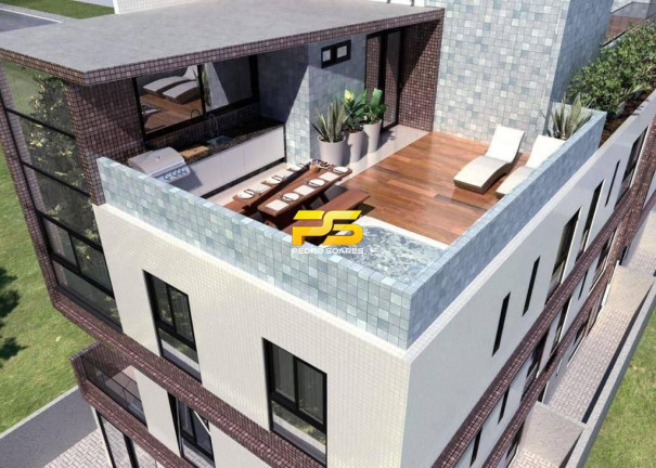 Imagem Cobertura com 3 Quartos à Venda, 130 m² em Bancários - João Pessoa Imagem Cobertura com 3 Quartos à Venda, 130 m² em Bancários - João Pessoa