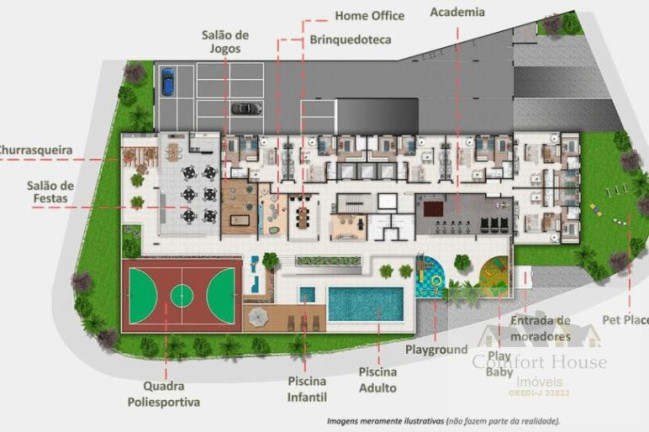 Imagem Apartamento com 3 Quartos à Venda, 67 m² em Centro - Diadema