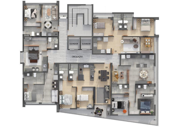 Imagem Imóvel com 1 Quarto à Venda, 24 m² em Manaíra - João Pessoa Imagem Imóvel com 1 Quarto à Venda, 24 m² em Manaíra - João Pessoa