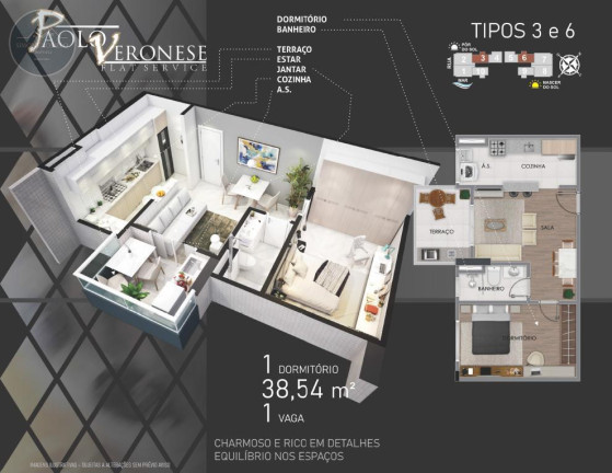 Imagem Apartamento com 2 Quartos à Venda, 58 m² em Aviação - Praia Grande Imagem Apartamento com 2 Quartos à Venda, 58 m² em Aviação - Praia Grande