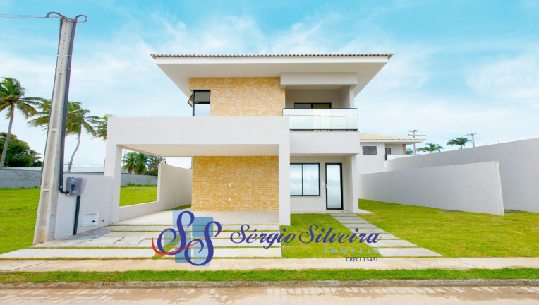 Imagem Casa com 3 Quartos à Venda, 158 m² em Centro - Eusébio Imagem Casa com 3 Quartos à Venda, 158 m² em Centro - Eusébio
