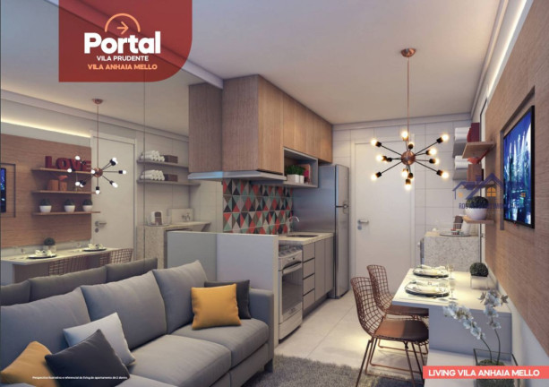 Imagem Apartamento com 1 Quarto à Venda, 42 m² em Vila Prudente - São Paulo Imagem Apartamento com 1 Quarto à Venda, 42 m² em Vila Prudente - São Paulo