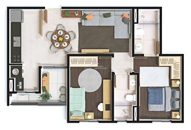 Imagem Apartamento com 2 Quartos à Venda, 58 m² em Jardim Do Lago - Jundiaí Imagem Apartamento com 2 Quartos à Venda, 58 m² em Jardim Do Lago - Jundiaí