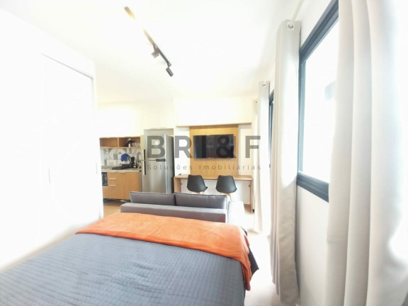 Imagem Apartamento com 1 Quarto para Alugar, 30 m² em Campo Belo - São Paulo Imagem Apartamento com 1 Quarto para Alugar, 30 m² em Campo Belo - São Paulo