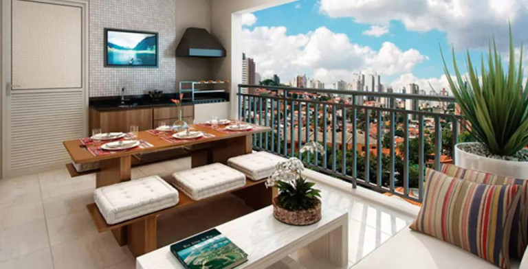 Imagem Apartamento com 4 Quartos à Venda, 163 m² em Vila Gilda - Santo André