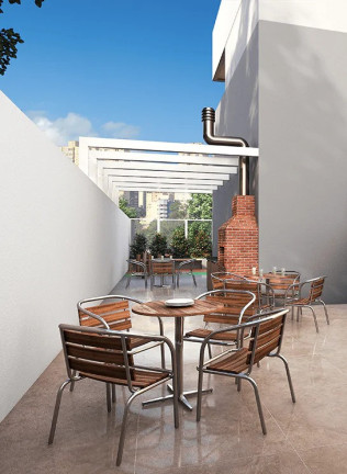 Imagem Apartamento com 2 Quartos à Venda, 53 m² em Vila Tibiriçá - Santo André