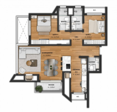 Imagem Imóvel com 2 Quartos à Venda, 88 m² em Moinhos De Vento - Porto Alegre Imagem Imóvel com 2 Quartos à Venda, 88 m² em Moinhos De Vento - Porto Alegre