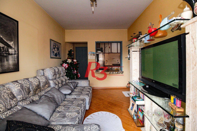 Imagem Apartamento com 1 Quarto para Alugar, 55 m² em Boqueirão - Santos