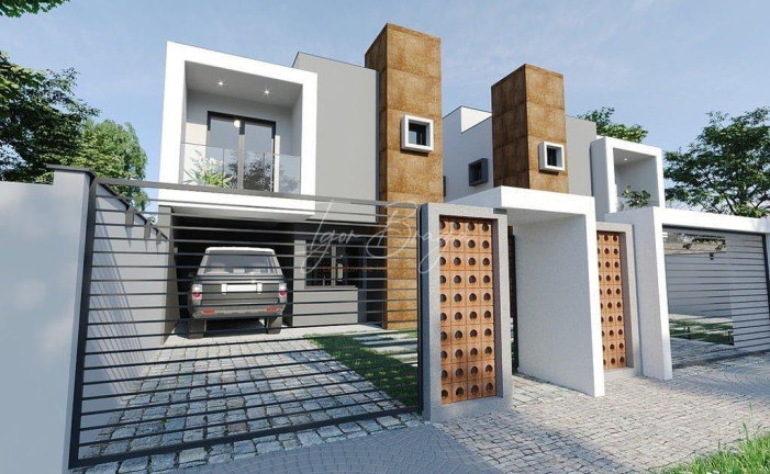 Foto do imóvel Casa com 3 Quartos à Venda, 124 m² em Portão - Curitiba