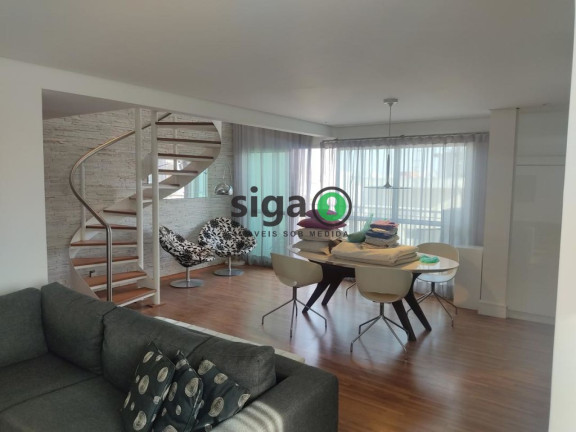 Apartamento com 1 Quarto para Alugar, 104 m² em Moema - São Paulo