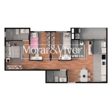 Imagem Apartamento com 3 Quartos à Venda, 66 m² em Santa Cândida - Curitiba Imagem Apartamento com 3 Quartos à Venda, 66 m² em Santa Cândida - Curitiba
