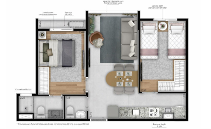 Imagem Apartamento com 2 Quartos à Venda, 56 m² em Ipiranga - São Paulo Imagem Apartamento com 2 Quartos à Venda, 56 m² em Ipiranga - São Paulo