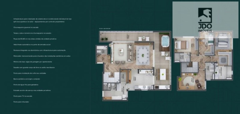 Imagem Apartamento com 4 Quartos à Venda, 205 m² em Vila Izabel - Curitiba