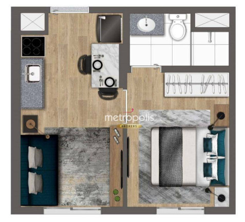 Imagem Apartamento com 1 Quarto à Venda, 24 m² em Butantã - São Paulo
