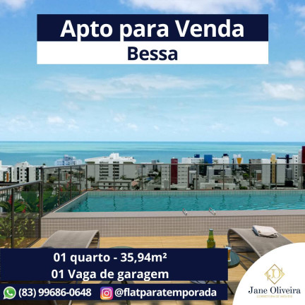 Apartamento com 1 Quarto à Venda, 38 m² em Bessa - João Pessoa