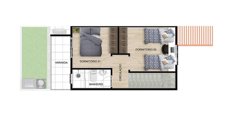 Imagem Casa com 2 Quartos à Venda, em Jardim Sandra - Cotia Imagem Casa com 2 Quartos à Venda, em Jardim Sandra - Cotia