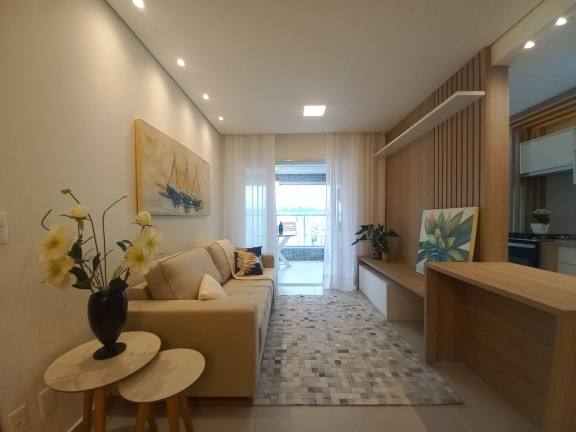 Imagem Apartamento com 1 Quarto para Alugar, 66 m² em Boqueirão - Santos Imagem Apartamento com 1 Quarto para Alugar, 66 m² em Boqueirão - Santos