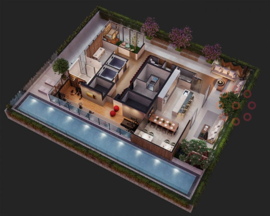 Imagem Apartamento com 2 Quartos à Venda, 71 m² em Lourdes - Belo Horizonte