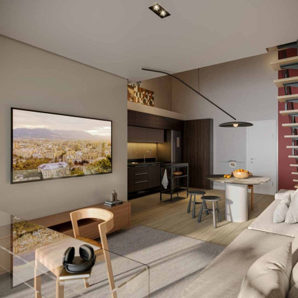 Imagem Imóvel com 1 Quarto à Venda, 30 m² em Campo Comprido - Curitiba