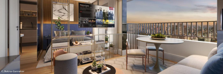 Imagem Imóvel com 1 Quarto à Venda, 33 m² em Indianópolis - São Paulo Imagem Imóvel com 1 Quarto à Venda, 33 m² em Indianópolis - São Paulo