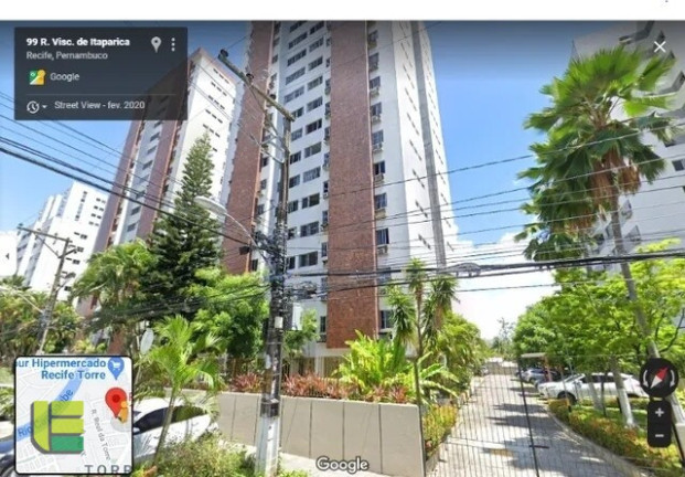 Apartamento com 3 Quartos à Venda, 87 m² em Torre - Recife